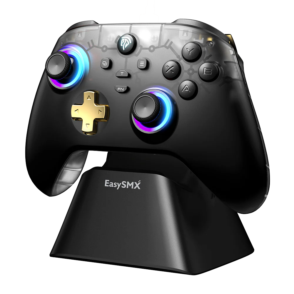 EasySMX D05 Multiplatform Gaming Controller with Charging Dock