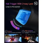EasySMX X20 Multiplatform Gaming Controller with Trigger Lock And Hall Effect Sensors - Black - Image 2