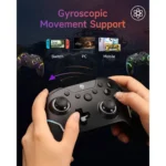 EasySMX X20 Multiplatform Gaming Controller with Trigger Lock And Hall Effect Sensors - Black - Image 4