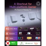 EasySMX X20 Multiplatform Gaming Controller with Trigger Lock And Hall Effect Sensors - Black - Image 5