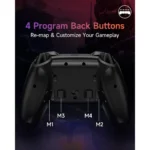 EasySMX X20 Multiplatform Gaming Controller with Trigger Lock And Hall Effect Sensors - Black - Image 8